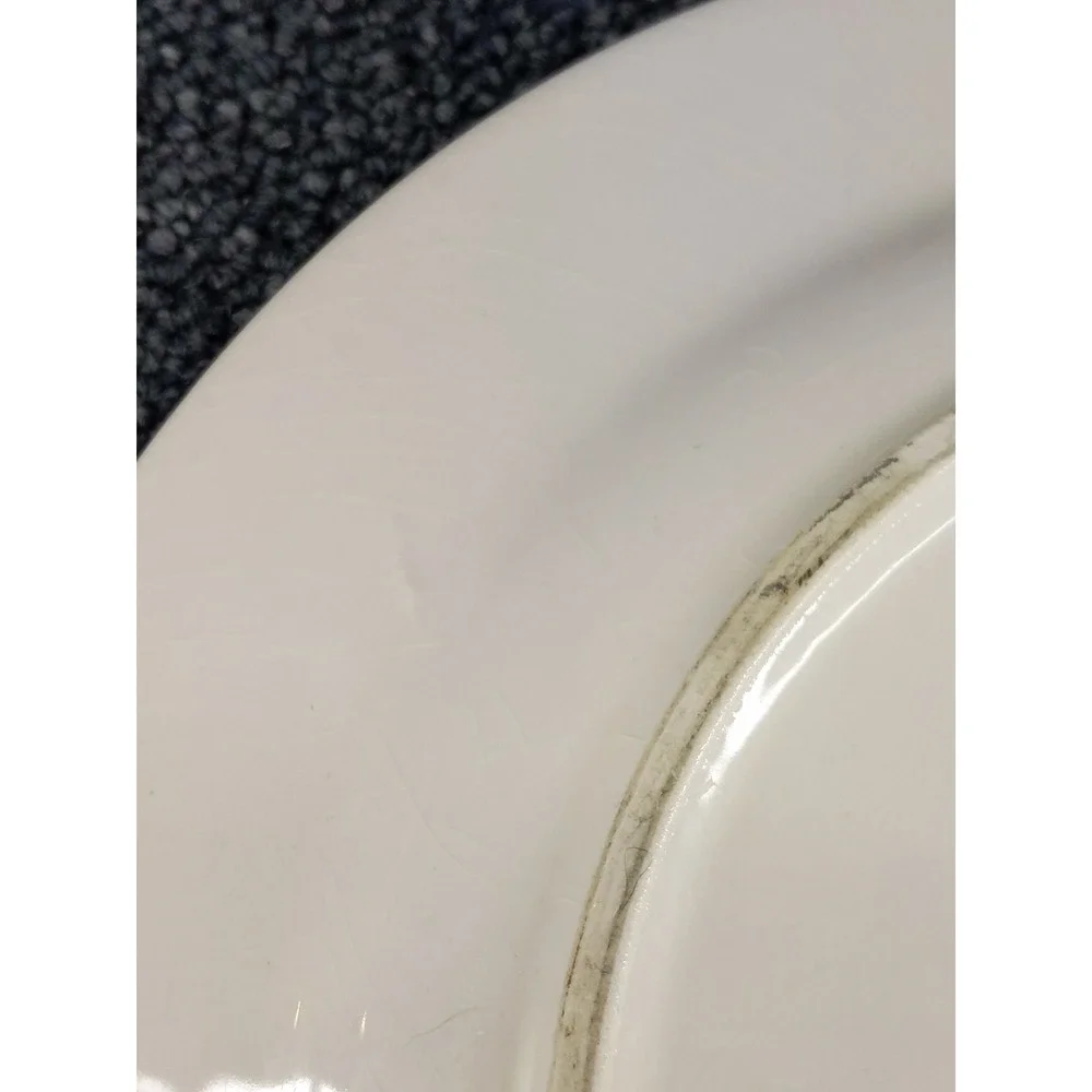 Pier 1 Mirandela Dinner Plates 10.75 Yellow Blue Mediterranean Portugal Set of 2